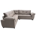 Sofá De Canto 5 Lugares Ibiza Hellen Estofados Bege