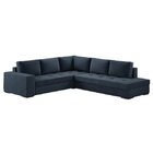 Sofá De Canto 5 Lugares Laura Espresso Móveis Petróleo