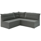 Sofá De Canto 5 Lugares Renaut Suede Cinza Mamflex