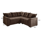 Sofá De Canto 5 Lugares Sued Lisboa Flash Estofados