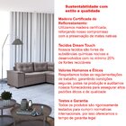 Sofá De Canto 6 Lugares Com Chaise Suede Marrom Viena Madeira