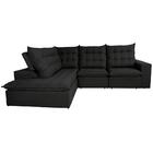 Sofá De Canto 6 Lugares Retrátil E Reclinável Com Pillow Prim