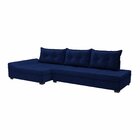 Sofá De Canto 7 Lugares Guarapari Azul