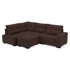 Sofá De Canto 8 Lugares Ipanema Suede Café