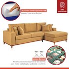 Sofá De Canto Bipartido 4 Lugares Egito Mostarda