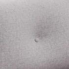 Sofá De Canto Cancun Linho Cinza