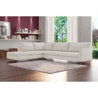 Sofá De Canto Chaise Esquerdo 307 Cm Olívia Suede Bege G52 -