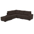 Sofá De Canto Com Puff 8 Lugares 271cm Ipanema Café