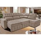 Sofá De Canto Direito 2,65x2,30m Retrátil E Reclinável Com Mo