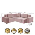 Sofá De Canto Dubai 2,37x2,37m