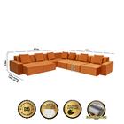 Sofá De Canto Dubai 4,57x4,57m