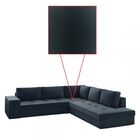 Sofá De Canto Golias 5 Lugares 12916 Azul Infinito - Viero Mó