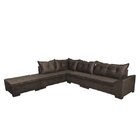 Sofá De Canto Itapema  Rústico Café