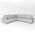 Sofá De Canto Leona Luxo Bom Pastor