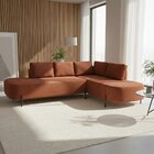 Sofá De Canto Luna Orgânico 265 Cm Yescasa