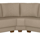 Sofá De Canto Modulado 324cm - 260cm 5 Lugares These Linho Be