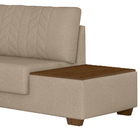 Sofá De Canto Modulado 324cm - 260cm 5 Lugares These Linho Be