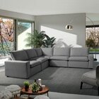 Sofá De Canto Modular Hug 6 Lugares 278x278cm Em Linho Cabeca