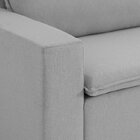 Sofá De Canto Modular Ibi 4 Lugares 280x195cm Jacquard Cabeca