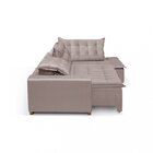 Sofá De Canto Montana 4 Lugares Retrátil Reclinável 2,70x1,98