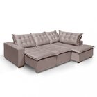 Sofá De Canto Montana 4 Lugares Retrátil Reclinável 2,70x1,98