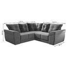 Sofá De Canto Moscou Cinza