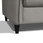 Sofá De Canto Orquídea 5 Lugares Em Veludo Cabecasa Madeiraor