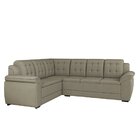 Sofá De Canto Para Sala De Estar 05 Lugares Londres Castor