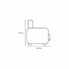 Sofá De Canto Para Sala De Estar 05 Lugares Londres Chumbo