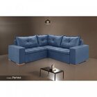 Sofá De Canto Parma  Azul
