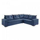 Sofá De Canto Potenza  Azul