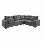 Sofá De Canto Potenza Cinza