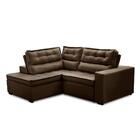 Sofá De Canto Retrátil E Reclinável Com Molas 2,50x2,00 Esq V