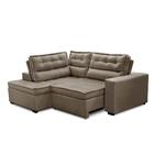 Sofá De Canto Retrátil E Reclinável Com Molas 2,50x2,00 Esq V