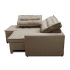 Sofá De Canto Retrátil E Reclinável Com Molas 2,50x2,00 Esq V