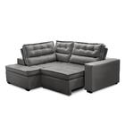 Sofá De Canto Retrátil E Reclinável Com Molas 2,50x2,00 Esq V