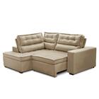 Sofá De Canto Retrátil E Reclinável Com Molas 2,50x2,00 Esq V