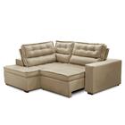 Sofá De Canto Retrátil E Reclinável Com Molas 2,50x2,00 Esq V