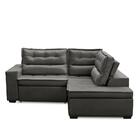 Sofá De Canto Retrátil E Reclinável Com Molas 2,50x2,00 Viena