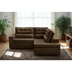 Sofá De Canto Retrátil E Reclinável Com Molas 2,50x2,00 Viena