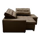 Sofá De Canto Retrátil E Reclinável Com Molas 2,50x2,00 Viena