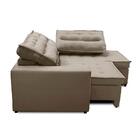 Sofá De Canto Retrátil E Reclinável Com Molas 2,50x2,00 Viena