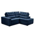 Sofá De Canto Retrátil E Reclinável Com Molas 2,50x2,00 Viena