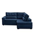 Sofá De Canto Retrátil E Reclinável Com Molas 2,50x2,00 Viena