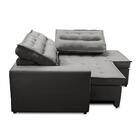 Sofá De Canto Retrátil E Reclinável Com Molas 2,50x2,00 Viena