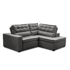 Sofá De Canto Retrátil E Reclinável Com Molas 2,50x2,00 Viena