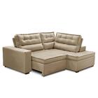 Sofá De Canto Retrátil E Reclinável Com Molas 2,50x2,00 Viena