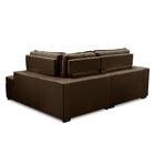 Sofá De Canto Retrátil E Reclinável Com Molas 2,50x2,00 Viena