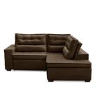 Sofá De Canto Retrátil E Reclinável Com Molas 2,50x2,00 Viena