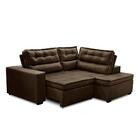 Sofá De Canto Retrátil E Reclinável Com Molas 2,50x2,00 Virgi